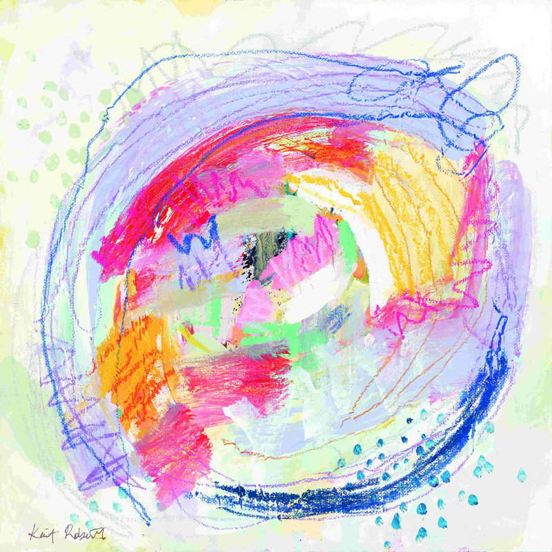 " In Your Hands " by Kendra Runnels, 12" H x 12" W