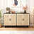 Functional Particle Board Cabinet With Accents - Black Front For Bedroom And Living Room Finish-428241762