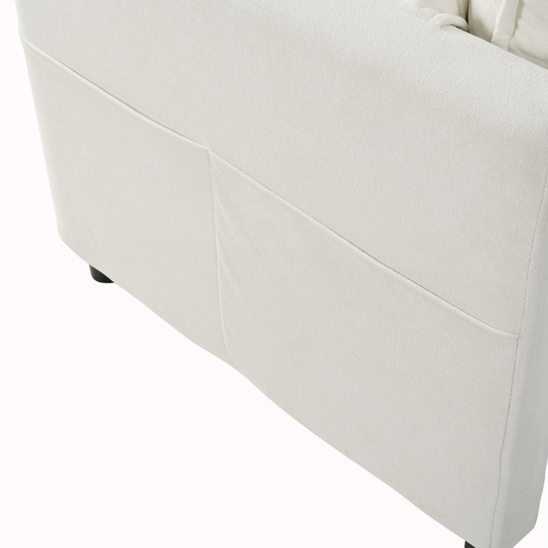 Causeuse moderne et profonde pour le salon, Beige
