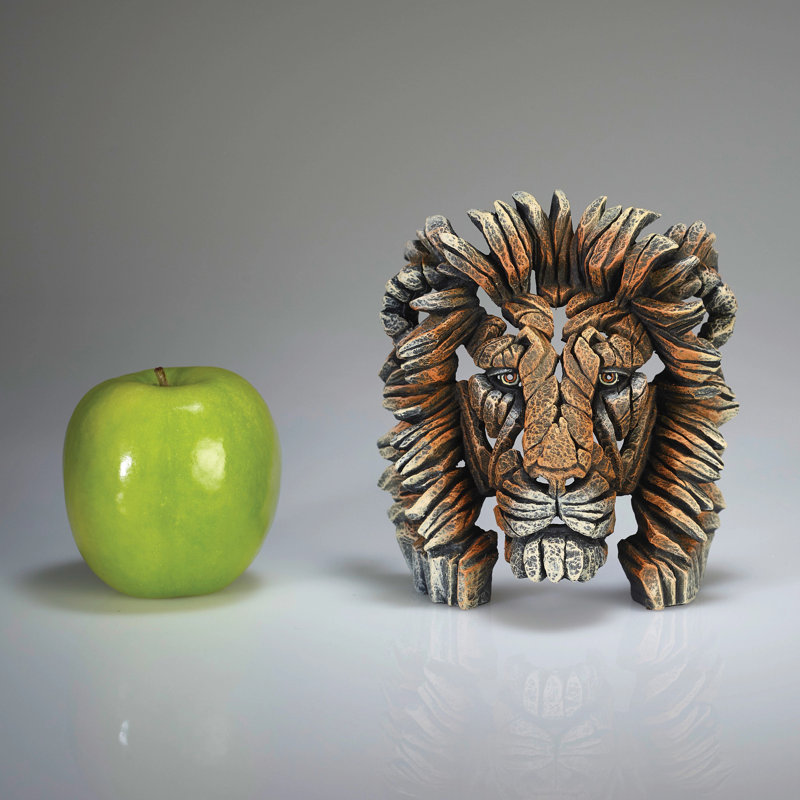 Figurine de buste de lion miniature Enge