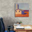 Toile épique Graffiti «Bucolique Structure 6» par Carol Young, 26 po x 26 po