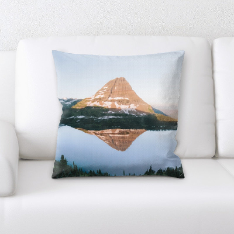 Microsuede Throw Pillow