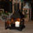 Barabbas 12'' H Iron Tabletop Lantern
