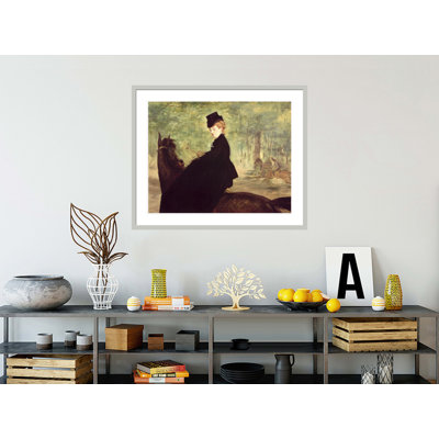 La chevalière par impression giclée encadrée