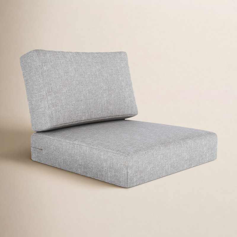 Coussin de siège extérieur Amala Sunbrella®, Sunbrella® toile granit, L 28,5 po x P 28,5 po