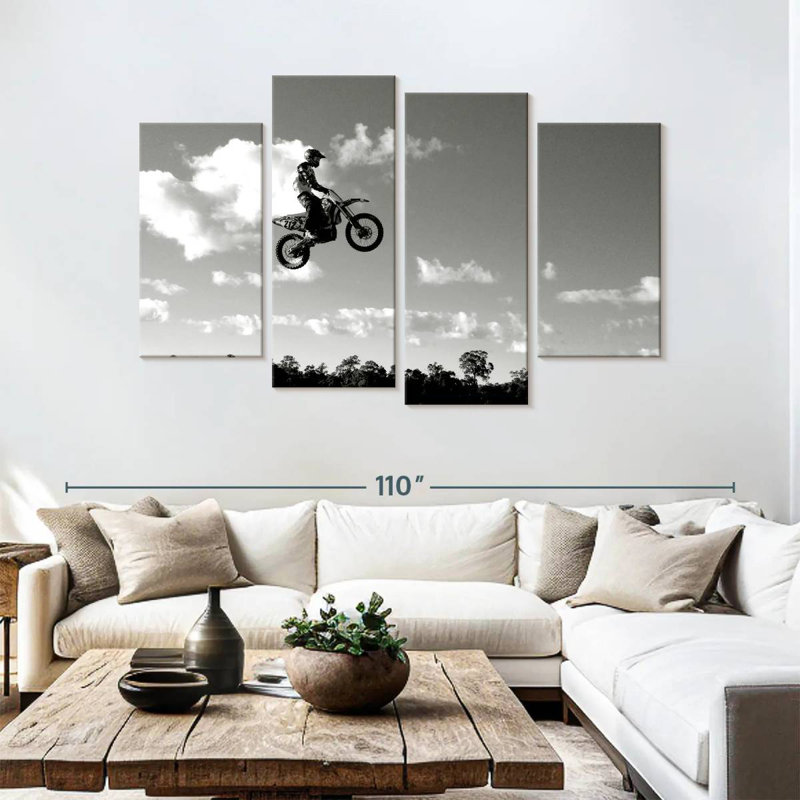 Midair Dirt Bike, H 54 po x l 84 po