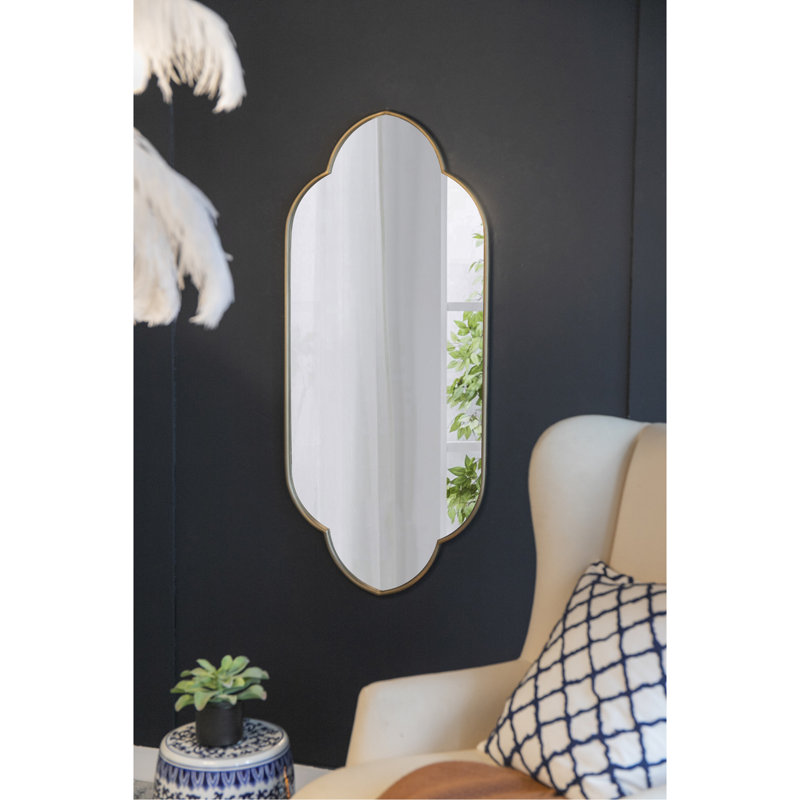 Gianfranco Iron Arch Wall Mirror