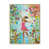 Toile avec cadre flottant beige