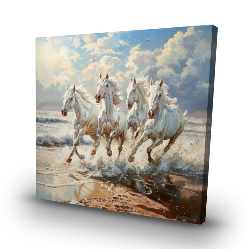 Splash - 32"x32" art on canvas
