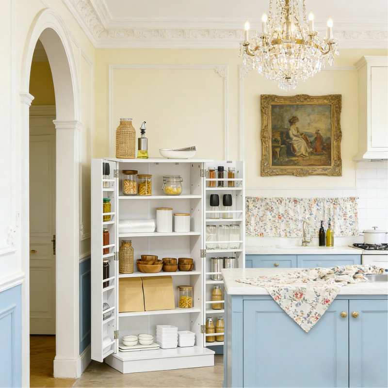 Armoire de cuisine de style nordique, armoire de cuisine, armoire de cuisine