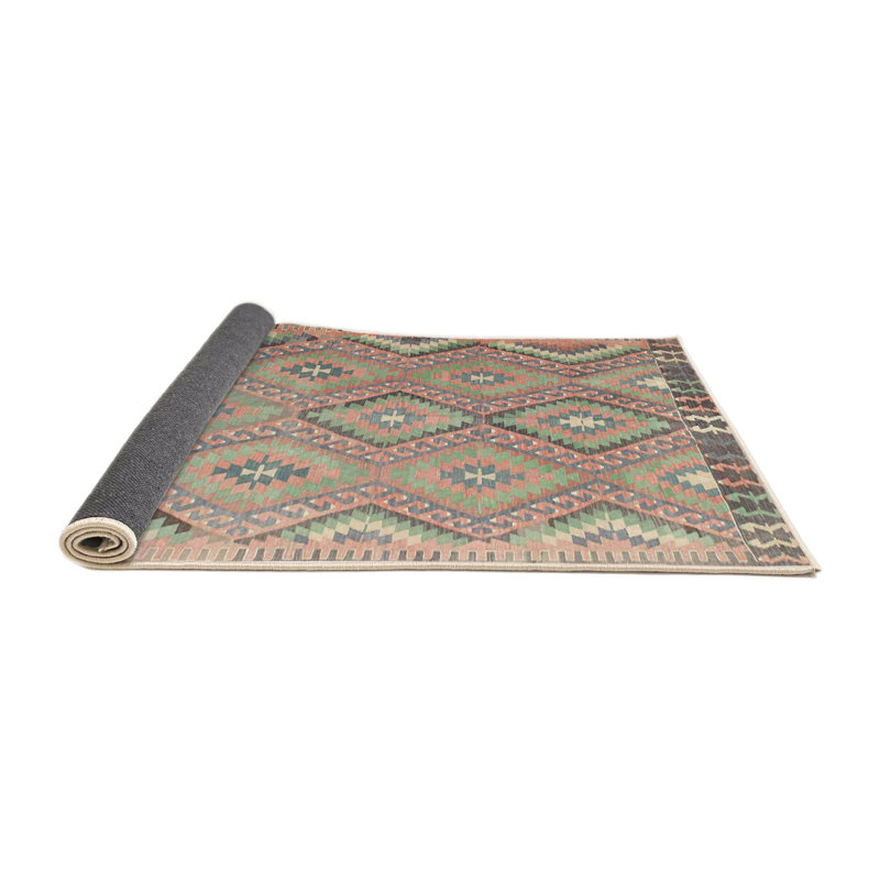 Tapis gris zone contemporaine, Rectangle 5 pi x 7 pi