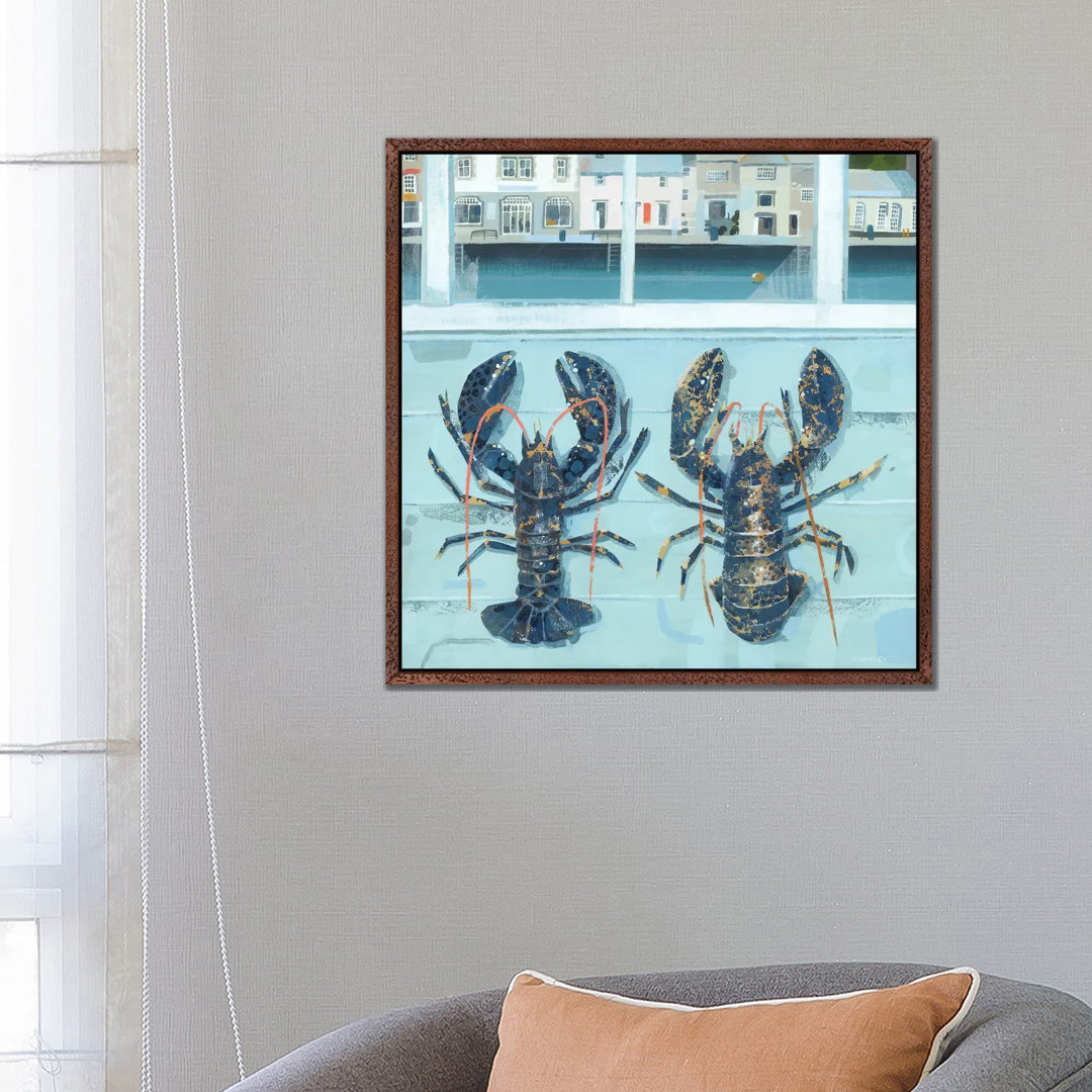 Padstow Lobsters von Claire Henley - Galerie- Giclée auf Leinwand