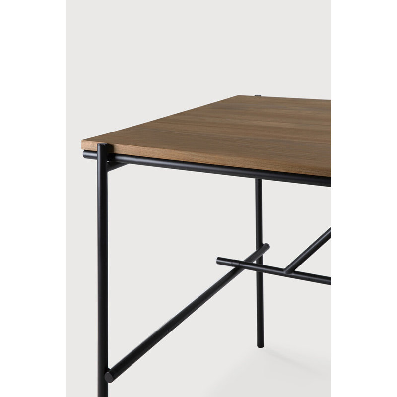 Oscar Solid Wood Writing Desk, 30" H x 63" W x 31.5" D
