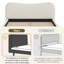 Lit plateforme tapissier Aurelia-122268222