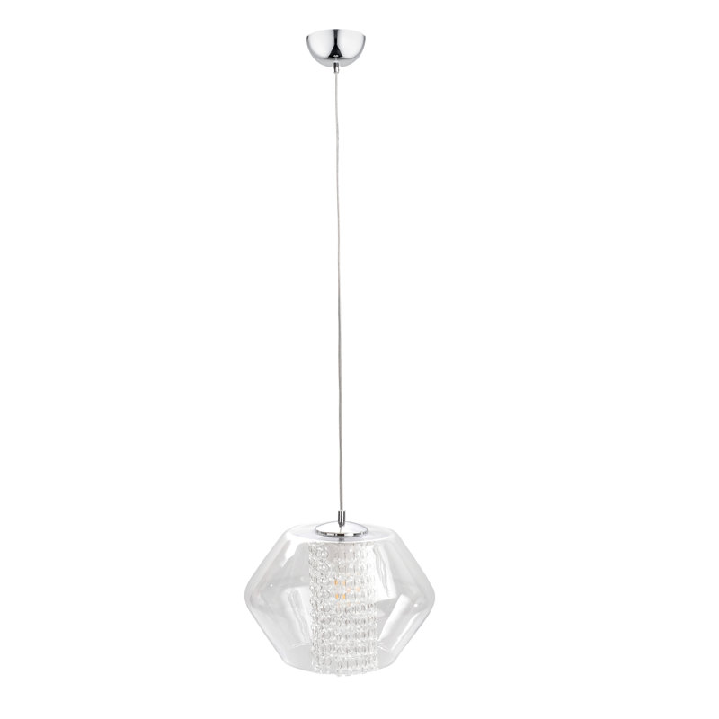 Ragland 1 - Light Silver Geometric Pendant