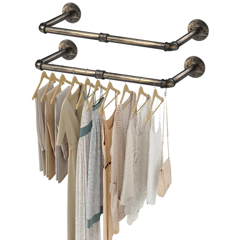 60cm Wall Mounted Clothes Rack