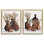 «Rustic Jars of Flowers», ensemble de 2 toiles flottantes encadrées par Cindy Jacobs