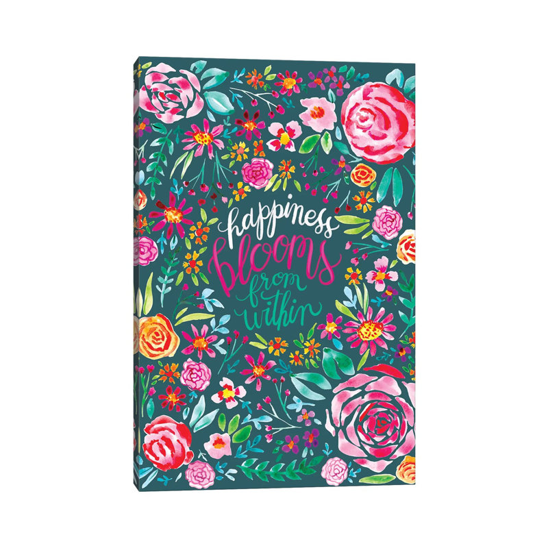 Painted Garden I 1 Piece Wrapped Canvas Painting, 66.04 cm H x 45.72 cm W