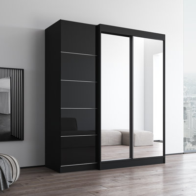 Manufactured Wood Armoire by Meble Furniture