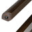 Chery 52'' Wooden Curved Console Table With 3 Concealed Drawers-1309619022