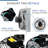 iPower Shutter Exhaust Fan Aluminum With Speed Controller And Power Cord Kit ,High Speed-86878359