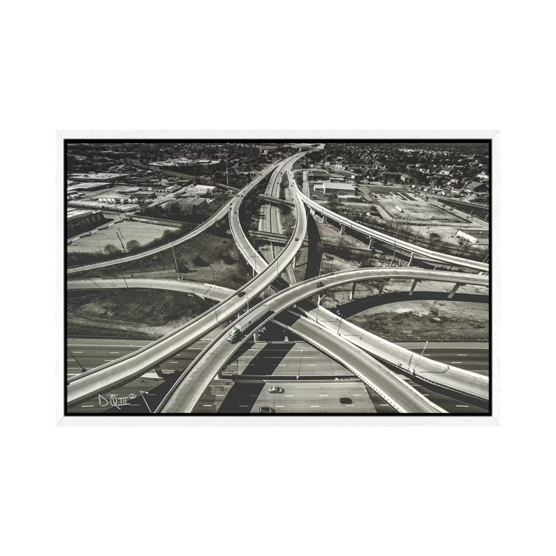Highway Crossing by Donnie Quillen - Gallery-Wrapped Canvas Giclée on Canvas, 66.04 cm H x 45.72 cm W x 4.445 cm D
