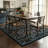 Kaldi Floral Washable Area Rug – Intricate Nature-Inspired Design, Non-Slip Soft Floor Mat for Living Room, Bedroom, and Entryway-9684032-23885829