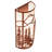 Jaira Steel Flush Mounted Sconce