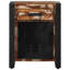 Amancia 40cm W Iron Bedside Table