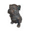 Statue d'extérieur 16 po Bulldog Bronze
