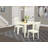 3 Piece Dining Table Set for Small Spaces Contains a Rectangle Dining Room Table with Dropleaf and 2 Wood Seat Chairs, Black & Cherry-121015830-132626102-121015828