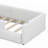 Twin Size Upholstered Platform Bed With Guardrail