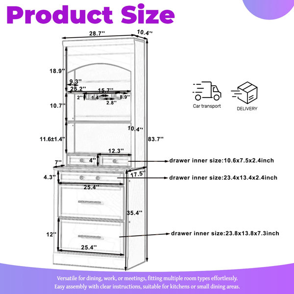 Dimensions du produit