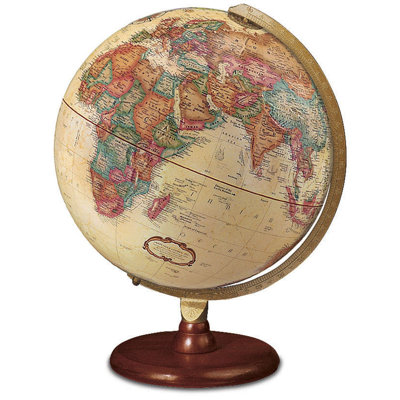 Globe terrestre traditionnel