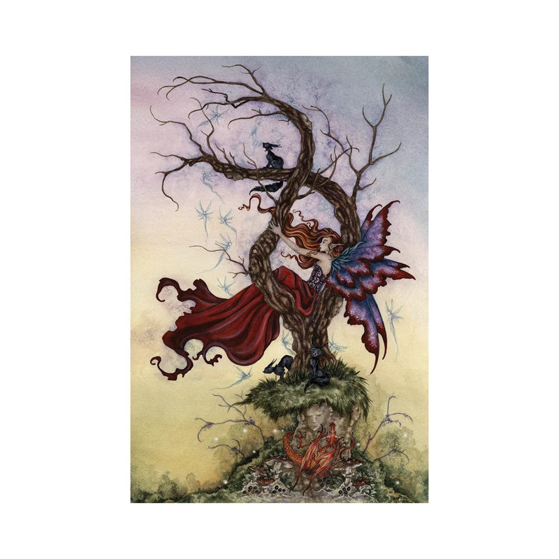 «What Dreams May Come» par Amy Brown - impression, H 60 po x l 40po x P 1,5 po