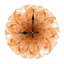 Horloge murale ronde en bois 10 po, mouvement à quartz silencieux, imprimé UV, à piles-480118467