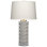 Wright Ceramic Table Lamp with Linen Shade
