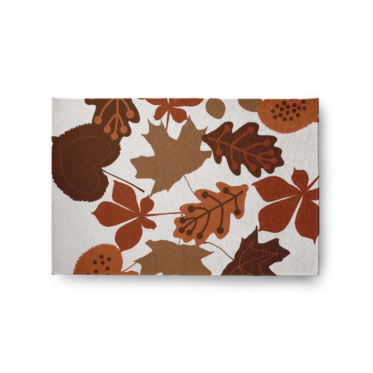 Chenille Floral Indoor Rug