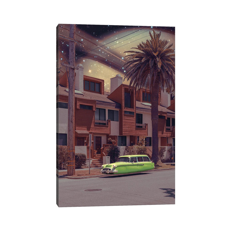 Space Village by Jonas Loose - Wrapped Canvas Print, 66.04 cm H x 45.72 cm W
