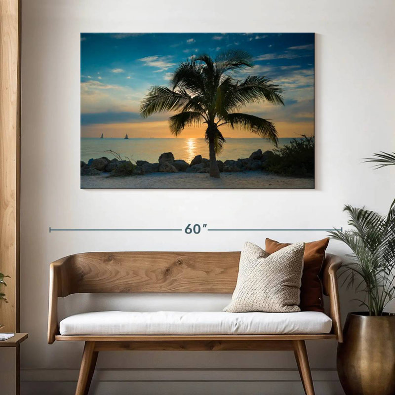 Palmier Gillard Key West, H 32 po x l 48 po