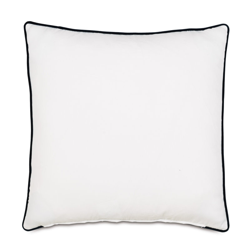 Summerhouse Square Pillow Cover & Insert, Feather