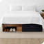Jupe de lit Premium en microfibre plissée à densité de tissage 1800-21596936-21596941