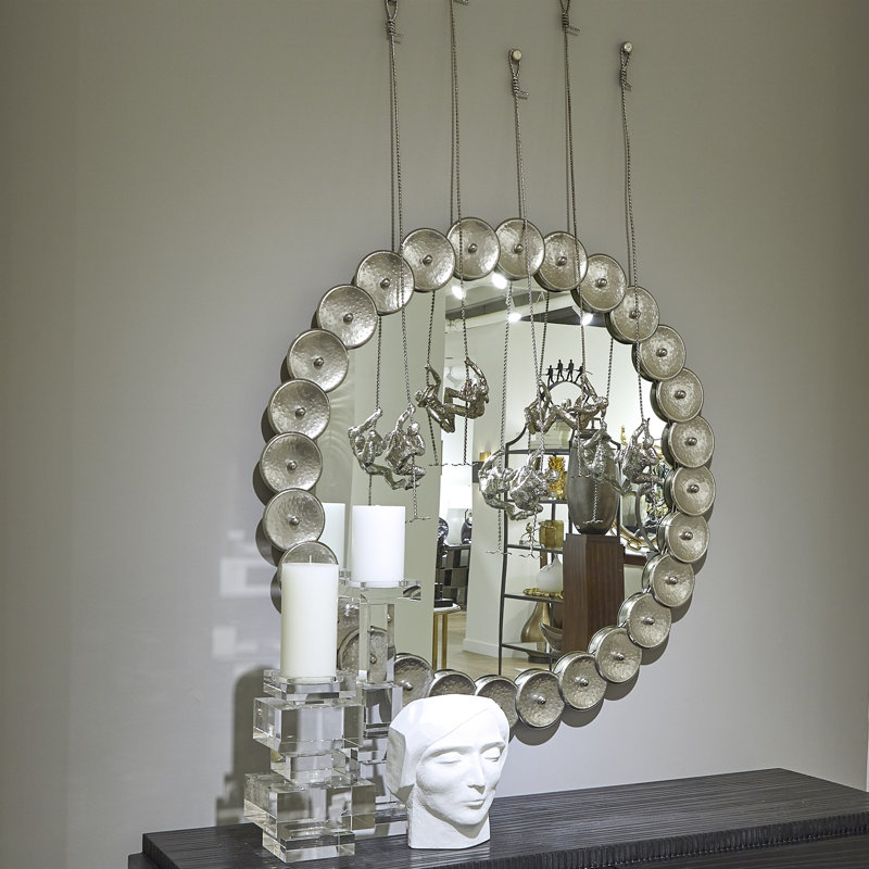 Climbing Man-Wall Mounted, Nickel