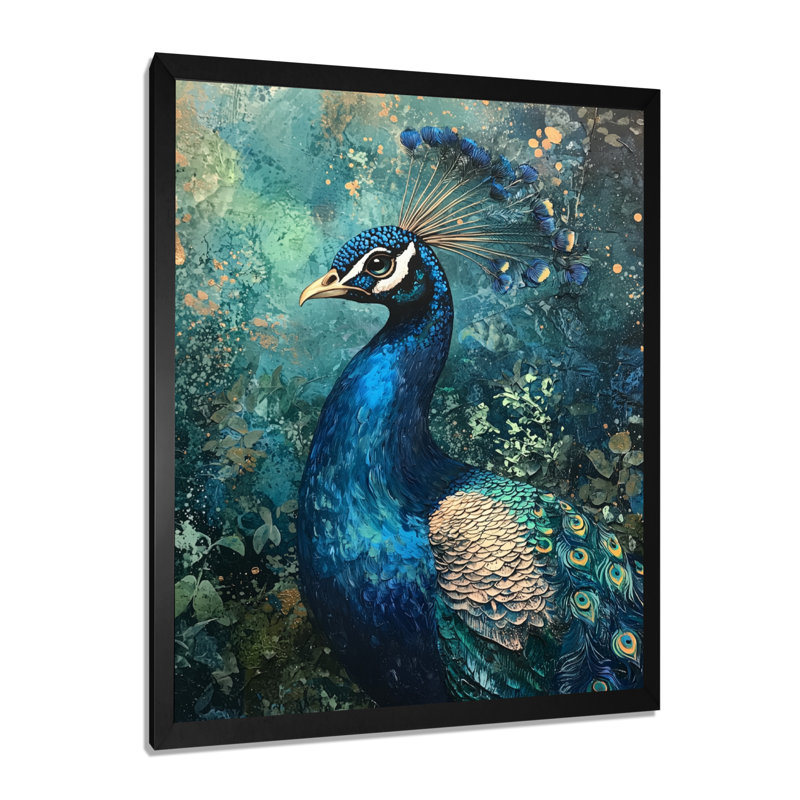 Idlewild - Animals Wall Decor, Black, H 20 po x l 12 po, Reproduction encadrée d'une seule photo
