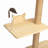 Wall-Mounted Cat Scratching Pad For Small To Large Cat, Indoor Wood Cat Tree With Hammock, Cat Scratcher Perch