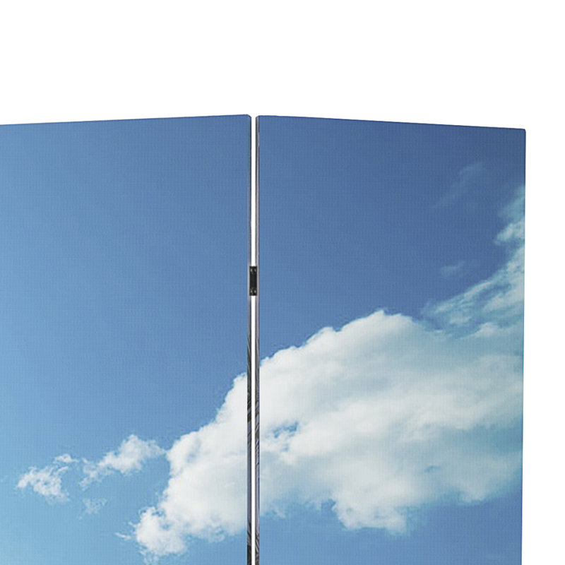 Blumen Room Divider, 3, Blue