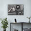 Art mural rétro paysage industriel traditionnel pensif-129093542
