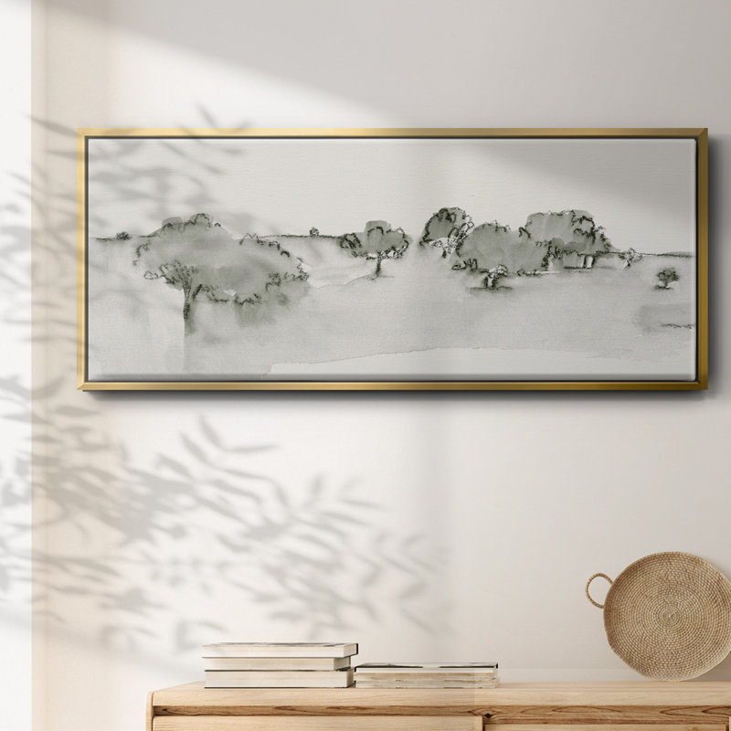Flower Nest II- Framed Canvas