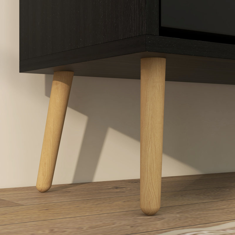 Armoire à chaussures avec 4 tiroirs rabattables et tablettes réglables