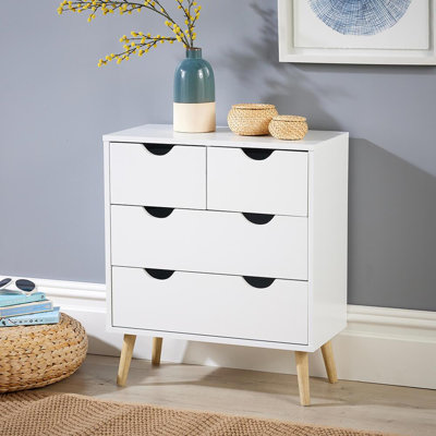 Brashear 4 Drawer 60cm Chest Of Drawers